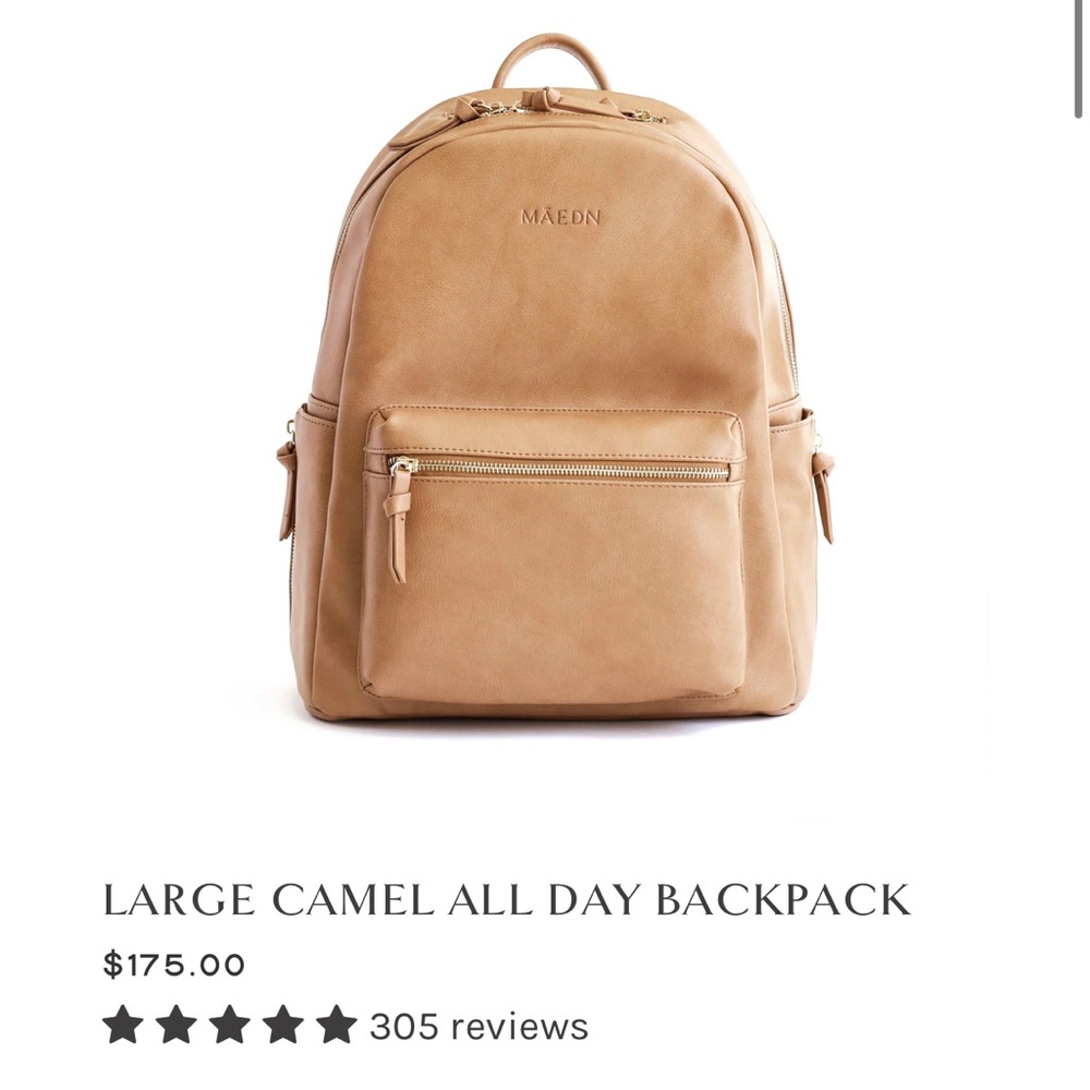 Maedn large camel all day backpack